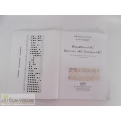   Lőrincz-Paragi Blockflöte Recorder Furulya kottakönyv füzet