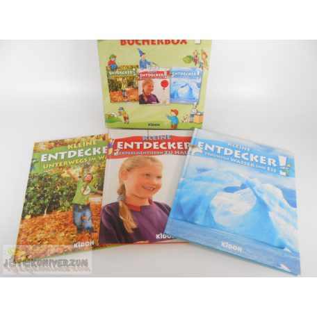 Die Kleine Entdecker Bücherbox! A kis felfedezők német nyelvű könyvcsomag