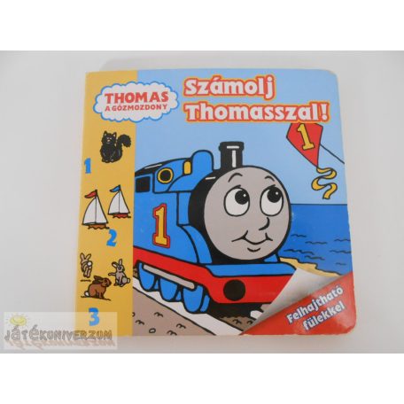 Thomas a gőzmozdony Számolj Thomasszal! képeskönyv