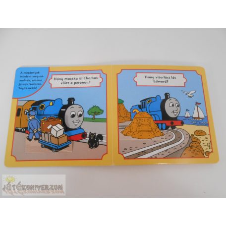 Thomas a gőzmozdony Számolj Thomasszal! képeskönyv