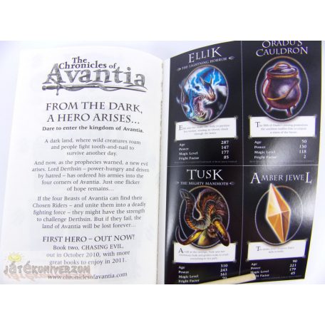 Adam Blade Beast Quest The Lost World Ellik angol nyelvű fantasy könyv