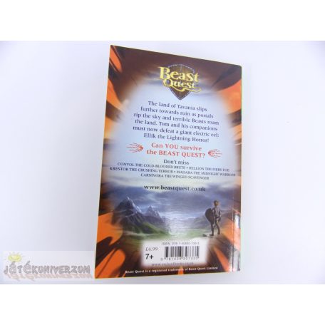 Adam Blade Beast Quest The Lost World Ellik angol nyelvű fantasy könyv