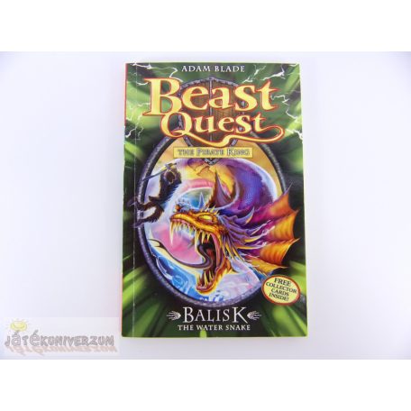 Adam Blade Beast Quest Balisk the Water Snake angol nyelvű fantasy könyv