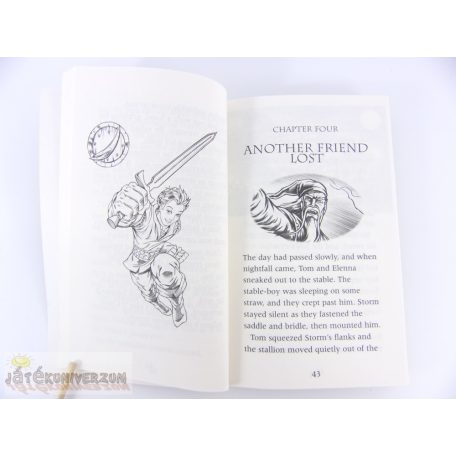 Adam Blade Beast Quest Balisk the Water Snake angol nyelvű fantasy könyv