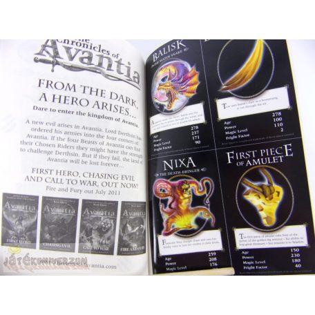 Adam Blade Beast Quest Balisk the Water Snake angol nyelvű fantasy könyv