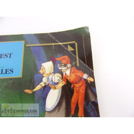 The Mini Treasure Chest of Great Fairy Tales Pinokkió angol nyelvű képeskönyv