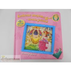   Kedvenc mesém kirakós játékkal Hamupipőke puzzle képeskönyv