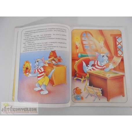 Tom és Jerry a kincses szigeten képeskönyv