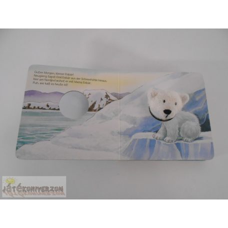 Mein Fingerpuppenbuch Emil Eisbär képes ujjbábos könyv