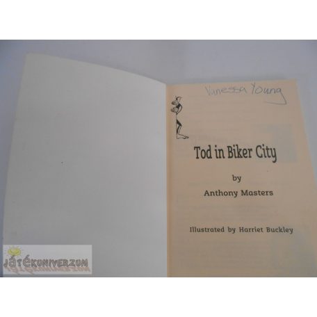 Anthony Masters Tod in Biker City angol nyelvű könyv