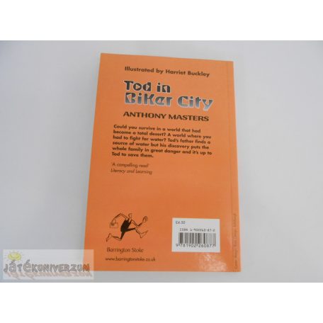 Anthony Masters Tod in Biker City angol nyelvű könyv