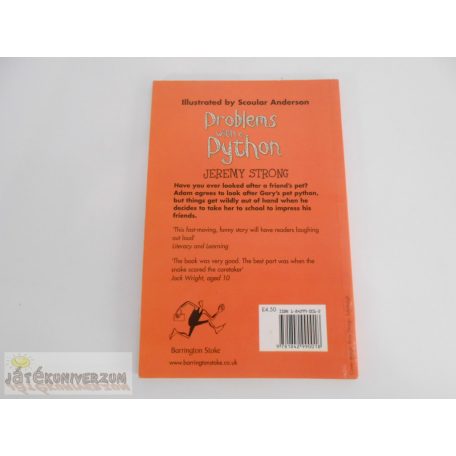 Jeremy Strong Problems with a Python angol nyelvű könyv