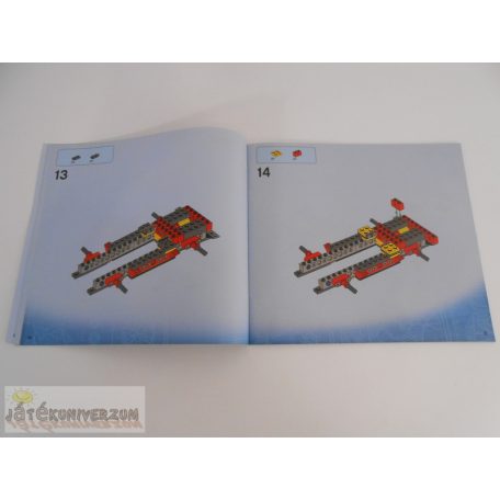 LEGO Ninjago 70727 X-1 Nindzsa csatagép készlet összerakási útmutató