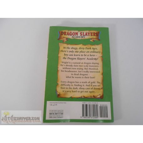 Kate McMullan Dragon Slayers' Academy: Class Trip to the Cave of Doom angol nyelvű gyermekkönyv
