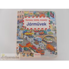   Susanne Gernhäuser és Wolfgang Metzger Keress, találj, mesélj! – Járművek képet kereső képeskönyv