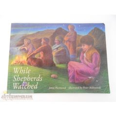   Jenni Fleetwood While Shepherds Watched angol nyelvű vallás témájú képeskönyv