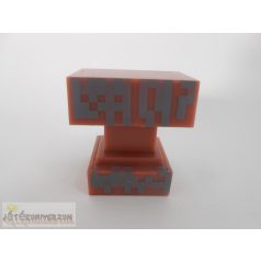 Minecraft kovács réz üllő figura