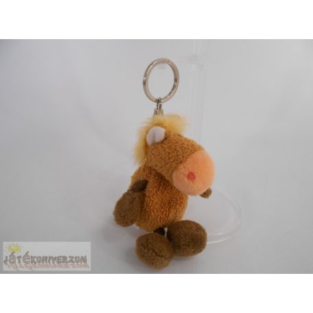 Nici barna ló kulcstartó plüss figura