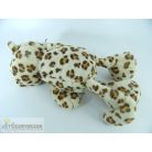 Nici elemes leopárd plüss figura