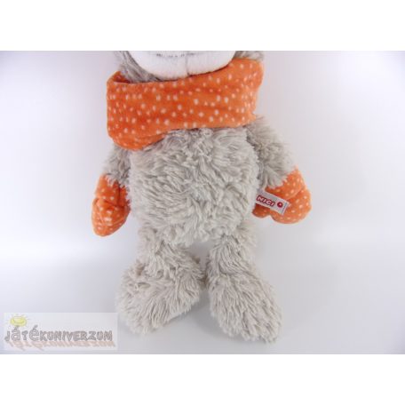 Nici csősálas kesztyűs maci plüss figura