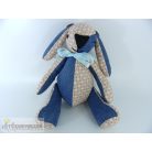 Textil nyuszi plüss figura