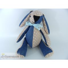 Textil nyuszi plüss figura