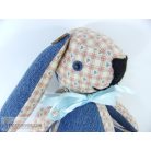 Textil nyuszi plüss figura