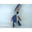 Textil nyuszi plüss figura