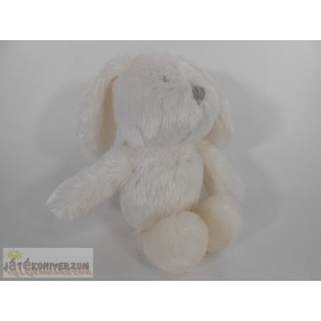 Fehér mini nyuszi plüss figura