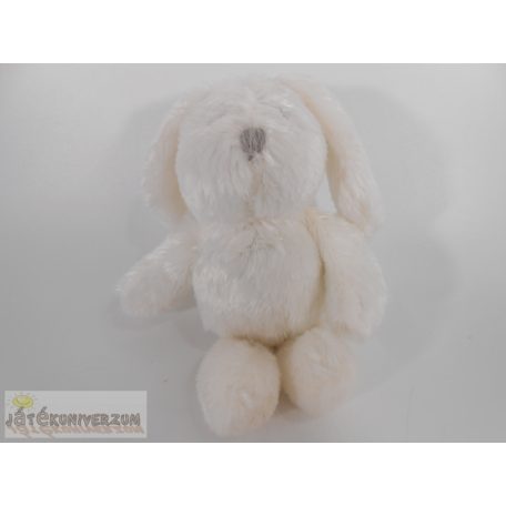 Fehér mini nyuszi plüss figura