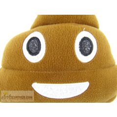 Emoji plüss kaki párna