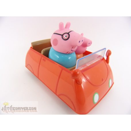 Peppa Pig malac családi autó