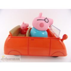 Peppa Pig malac családi autó