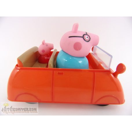 Peppa Pig malac családi autó