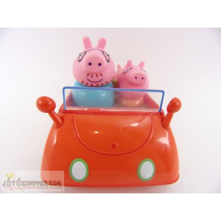 Peppa Pig malac családi autó
