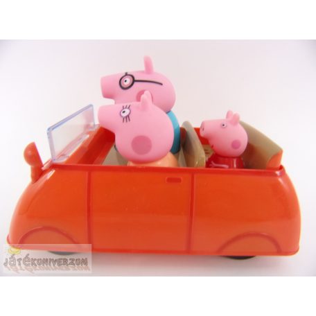 Peppa Pig malac családi autó
