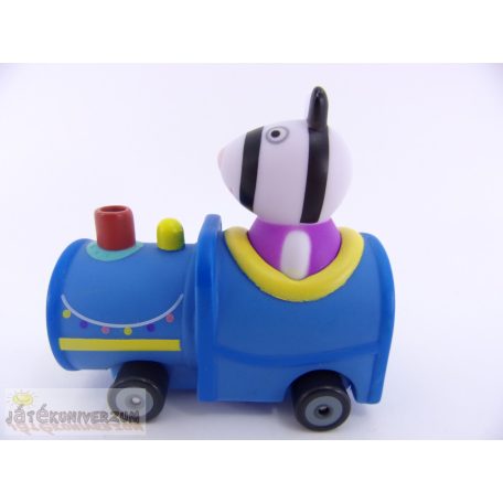 Peppa Pig malac Zoé vonattal