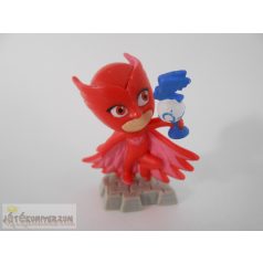 Pizsihősök bagoly figura