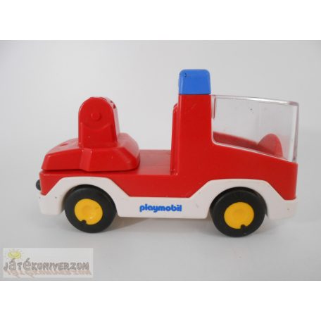  Playmobil Geobra Tűzoltásra készülök tűzoltóautó