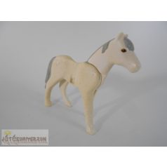 Playmobil Geobra fehér ló figura