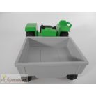 Playmobil Geobre traktor mezőgazdasági jármű