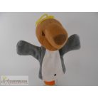 Plüss báb kézbáb bábfigura