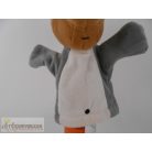 Plüss báb kézbáb bábfigura