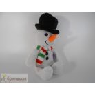 Milka hóember plüss figura