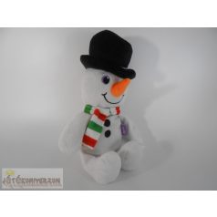 Milka hóember plüss figura