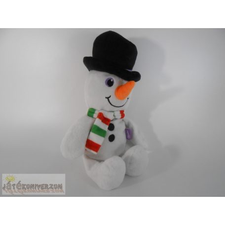 Milka hóember plüss figura