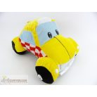 Játékautó plüss figura