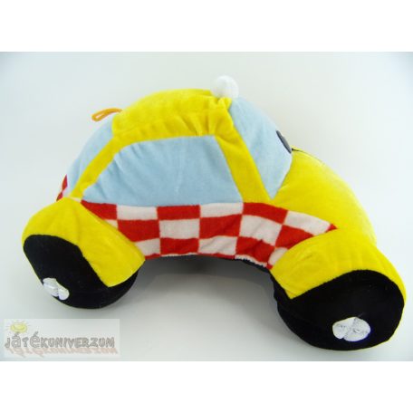Játékautó plüss figura