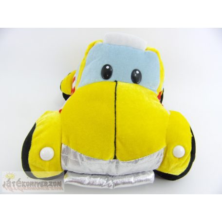 Játékautó plüss figura