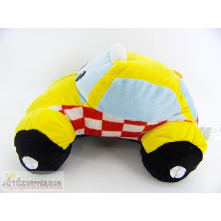 Játékautó plüss figura